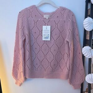 SEZANE NWT Pink Federica Sweater